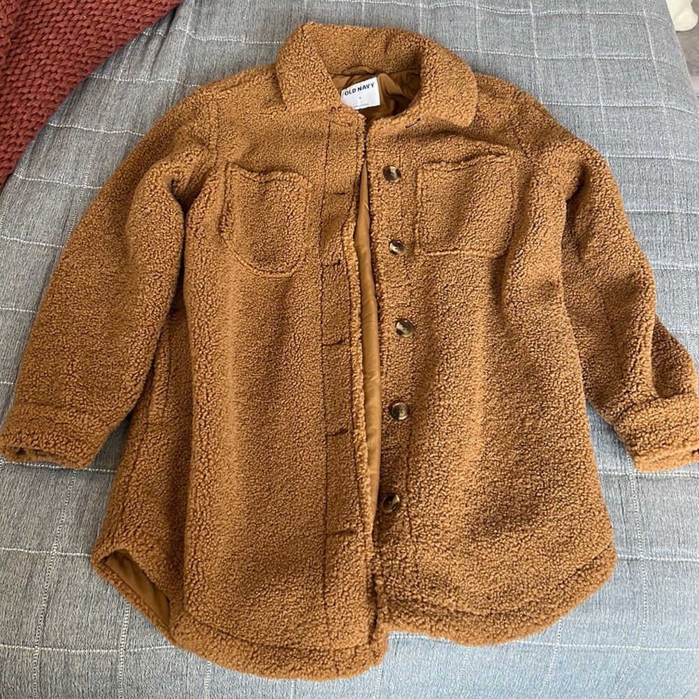Old navy Sherpa shacket shirt jacket